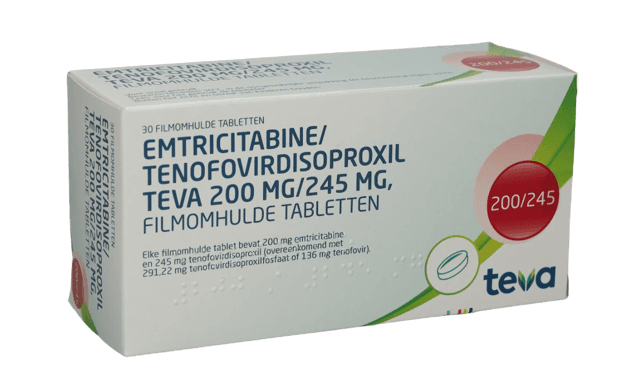 Geneerinen Truvada (emtrisitabiini/tenofoviiri) | PrEP-tabletit